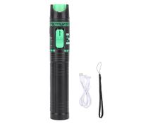 Akozon Stylo de Localisation Visuelle des Défauts, Rechargeable, VFL, Outil de Test de Câbles à Fibre Optique sans, Lumière Verte