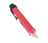 Akozon Stylo Testeur de Détecteur de Tension électrique de Haute Précision, Crayon de Test 802 48 1000V 12 Capteur Ncv Lumière Led Noir (rouge)