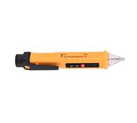 Akozon Stylo Testeur de Détecteur de Tension électrique de Haute Précision, Crayon de Test 802 48 1000V 12 Capteur Ncv Lumière Led Noir (YELLOW)