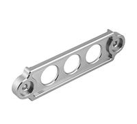 Akozon Support d'arrimage de Batterie pour/CRX 1988-2000 - Support de Batterie en Aluminium anodisé - Solution de Montage Sécurisée de de Voiture (SILVER)