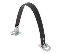 Akozon Support de Batterie, 1 Pièces en Métal Noir Robuste Sangle de Levage Latéral Sangle de Transport de Batterie de Voiture