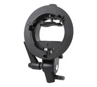 Akozon Support de Flash Type S pour Godox AD100Pro AD200Pro V860III V1, Support de Montage, Connecteur Universel, Angle Réglable