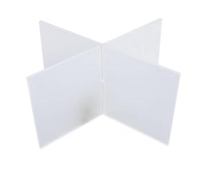 Akozon Support de Livre en Acrylique Transparent, Moderne, pour Décoration de Table Basse, Cadre d'affichage, Design et Résistant aux Rayures