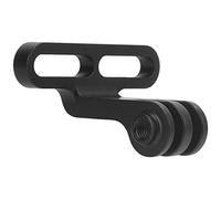 Akozon Support de Montage sur Tige de Guidon de Vélo, Support de Caméra en Alliage d'aluminium pour, Caméras de Sport, Lumières de Vélo, Ajustement Universel 31,8 Mm 35 Mm, Acier Inoxydable