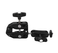 Akozon Support de Pince pour Caméra - Adaptateur Universel à Double Rotule en Forme de C pour Moniteurs et Accessoires