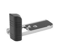 Akozon Support de Poignée de Caméra en Forme de L avec Plaque, Support de Poignée Antidérapant Compatible avec X-M5, Ergonomique pour Stable (Silver)