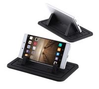 Akozon Support de téléphone en Silicone antidérapant pour Tableau de Bord de Voiture, Largeur réglable pour Tout Smartphone, GPS, Table, soporte coche antideslizante