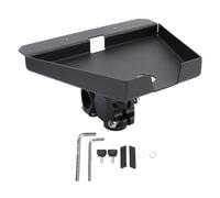 Akozon Support D'échelle RV Réglable pour les Poteaux, Plage D'installation de 0,8-1,17 Pouce, adapté à la RV, au Yacht, à un Véhicule de Camping, avec Support de Galet de Toit et