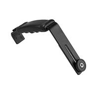 Akozon Support d'extension de Support en L Portable pour Mobile, pour 4 Lisses à Double Griffe pour Microphone et Lumières, Rail de Guidage Réglable, Prise Confortable