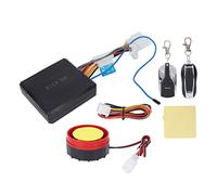 Akozon Système D'alarme de Moto, Kit de Système Antivol D'alarme Vocale de Moto avec Avertissement de Voix avec Clé de Télécommande à Sens Unique