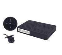Akozon Système de Caméra en Voiture Panoramique à 360 Degrés avec Avertissement, Vue sur Surround et Enregistrement, Kit de Caméra de Secours Universel pour Les Véhicules