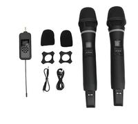 Akozon Système de Microphone sans Fil Micro sans Fil à Plusieurs Usages pour Les Appels Téléphoniques en Streaming en Direct