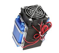 Akozon Système de Refroidissement à Semi-conducteur Portable DC 12 V pour la Réfrigération, Dispositif de Refroidissement par Air Compact pour les Petits Espaces, le des Animaux Domestiques et les