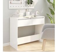 AKOZON Table console Blanc 89x41x76,5 cm Acier - AKO7867917012211