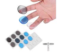 Akozon Tambour Amortisseur Gel Tampons Multicolore Transparent Silicone Silencieux Ensemble avec clé