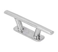 Akozon taquet d'amarrage en acier inoxydable 200 mm/20,3 cm taquet d'amarrage tube elliptique corde de pont de quai pour bateau yacht RV pour taquet de quai taquet d'amarrage de bateau taquet de corde