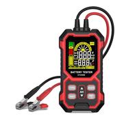 Akozon Testeur de Batterie de Voiture, Analyseur de Testeur de Charge de Batterie Automobile 12 V 24 V Couleur LCD CCA SOC Test de Résistance de Tension pour Voiture Camion RV Bateau (HT3500E