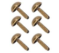 Akozon Têtes de Clous Décoratives 200 Pièces Punaises Bronze 0,3 Pouces Placage Métallique Brillant Installation Vêtements, Sacs, Chaussures - Attaches Industrielles et Scientifiques