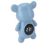 Akozon Thermomètre Numérique pour bébé de Bain - Affichage à l'eau de Forme d'ours Mignonne et à Température Ambiante - Jouet de Bain pour Nourrissons en Toute sécurité et Portable (BLUE)
