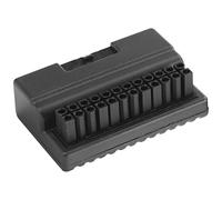 Akozon Titre: Adaptateur ATX 24pin à 90 Degrés - Transmission Perte, Carte Mère de Haute qualité 24 Pin à Adaptateur Masculin avec Coque Isolante pour PC de Bureau