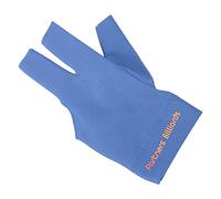 Akozon Titre: Billard Pool 3 Doigts de Repère pour Le Snooker et la Piscine - de Sport Respirants, Extensibles et Confortables pour Les Joueurs Gauche et Droit (Blue)