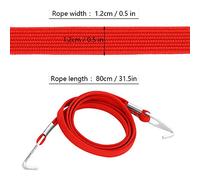 Akozon Titre de l'article Sangle de Bagage élastique Duuti avec Crochets Robustes Ceintures de Tension Réglables pour Vélos Utilisation en Extérieur et Suspension Mots Clés Noirs Ceinture de Vélo