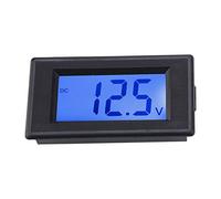 Akozon Titre de l'article Voltmètre à Affichage Lcd Numérique 4 30 V Testeur de Tension à Deux Fils avec Rétro-éclairage Bleu Sn Mots Clés Rétro-éclairage de Puissance Jauge de Batterie