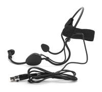 Akozon Titre: Mini 3 Broches Bandeau Microphone Mic de Condenseur pour émetteur de Système sans Fil - Micro de Tête Omnidirectionnelle pour Les Enseignants, Les Professeurs, Le karaoké et Les