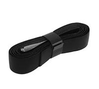 Akozon Titre: Racket Grip Tape Tennis Racket - Raquette de Raquette en Cuir pour un Contrôle et un Confort Améliorés en Jeu en Plein Air (BLACK)