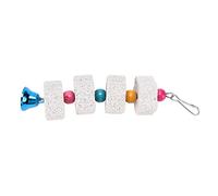 Akozon Titre: Toys à Mastication des Oiseaux - Jouet de Broyage de Bec en Pierre Minérale pour Perroquets, Hamsters et Petits Animaux | Accessoire de Nettoyage et de Mastication du Bec Non Toxique