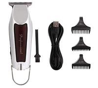 Akozon Tondeuse à Cheveux électrique Rechargeable 1710 Argent USB Rasage à Modeler Les Cheveux Kit de toilettage(USB)
