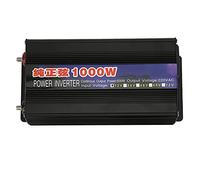 Akozon Transformateur ondulé à Onde Sinusoïdale 1000W Pure 1000W Convertisseur d'alimentation à Haute efficacité avec Affichage Numérique Unique pour Les Voitures et Les Maisons (DC12V à AC220V)