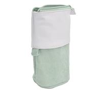 Akozon Trousse à Crayons Télescopique Portable, Joli Porte-Stylo Debout pour Le Bureau et Le Maquillage, Sac à Hauteur Réglable pour étudiants et Adolescents (Green)