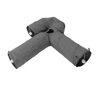 Akozon Tube de Tunnel Interactif Tunnel à 3 Voies Pliables pour Chaton en Toute sécurité Chats d'intérieur - Fournitures pour Animaux de Compagnie/Chats/Jouets/