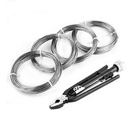 Akozon Twisting Locking Triping Sénurice de sécurité Cutter de Fil et Enrouleur pour Plusieurs Utilisations