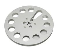 Akozon Universal 1/4 "7 Pouces de Bande Vide Bobine Bobine en Aluminium NAB FLANGE Ruban Sonore pour la pour les Joueurs de