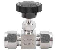 Akozon Vanne à Pointeau Haute Pression Eau Gaz Liquide - Vanne en Acier Inoxydable 304 Contrôle à 2 Voies, Industriel et Scientifique/Hydraulique, Pneumatique et Plomberie/Raccords / / Aiguille