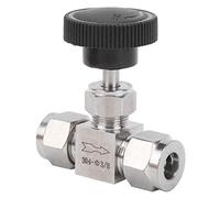 Akozon Vanne à Pointeau Haute Pression Eau Gaz Liquide - Vanne en Acier Inoxydable 304 Contrôle à 2 Voies, Industriel et Scientifique/Hydraulique, Pneumatique et Plomberie/Raccords / / Aiguille