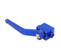 Akozon Vanne de Verrouillage de la Conduite de Frein Vanne en Aluminium Bleu Alliage 1/8 Pouces de Flux de Carburant NPT
