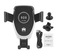 Akozon Voiture sans Fil de Charge Rapide du Support D'air Monture de Téléphone Mobile Chargeur de Téléphone Mobile 10W pour la Conduite