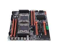 Akozon X99 Carte Mère de Bureau Double Socket 2011-3 Broches DDR4 pour Le Calcul Haute Performance et Les Jeux Avancés, Prenant en la Mémoire du Serveur ECC et la Carte