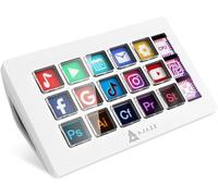 AKP153 Studio Deck, contrôleur de flux, 15 touches macro, actions de déclenchement dans les applications et logiciels comme OBS, YouTube, Twitch, console personnalisée pour édition photo et vidéo