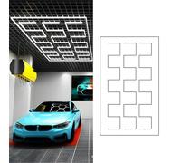 AKPHBKFG Plafonnier à Brancher, Blanc lumière du Jour 6500 K, Installation Facile, éclairage Artistique pour Station de Lavage, esthétique Automobile, ateliers, Halls d'exposition B