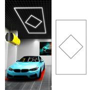 AKPHBKFG Plafonnier LED pour Garage, Atelier, Salle de Sport, sous-Sol, Station de Lavage, etc C