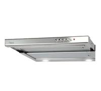 Akpo WK7LIGHT50IX hotte Semi-intégrée (Semi-encastrée) Acier Inoxydable 220 m³/h E