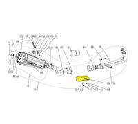 Akrapovic Bouclier Thermique Carbon P-hsya14