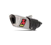 Akrapovic Silencieux d'échappement S-Y10SO15-HAPT Titane Slip-on pour Yamaha MT-10/FZ-10 (2016-2021)