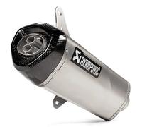 Akrapovic Line Stainless Steel/carbon Fiber Gts300/sei Giorni/hpe 08-20 Ref:s-ve3so9-hrss Not Homologated Slip On Muffler Argenté Not Homologated