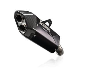 Akrapovic Slip-On Line Titanium Black Silencieux arrière, noir