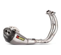 Akrapovic Ligne complète Tracer 700/XSR700/MT-07 Titane et carbone Argenté Non homologué